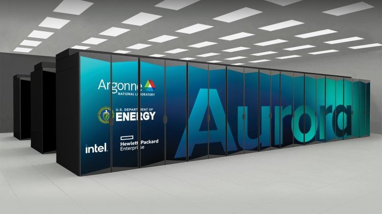 Aurora Supercomputer DOE Argonne Leadership Computing Facility