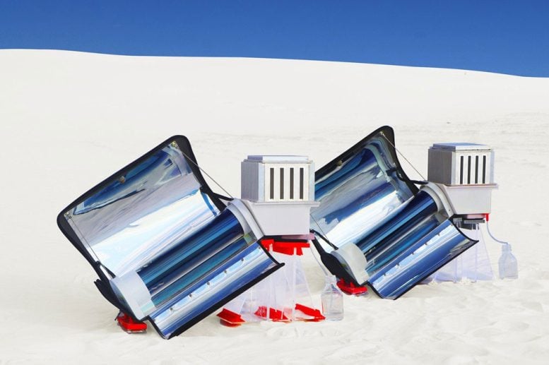 Solar Water Harvesting Device